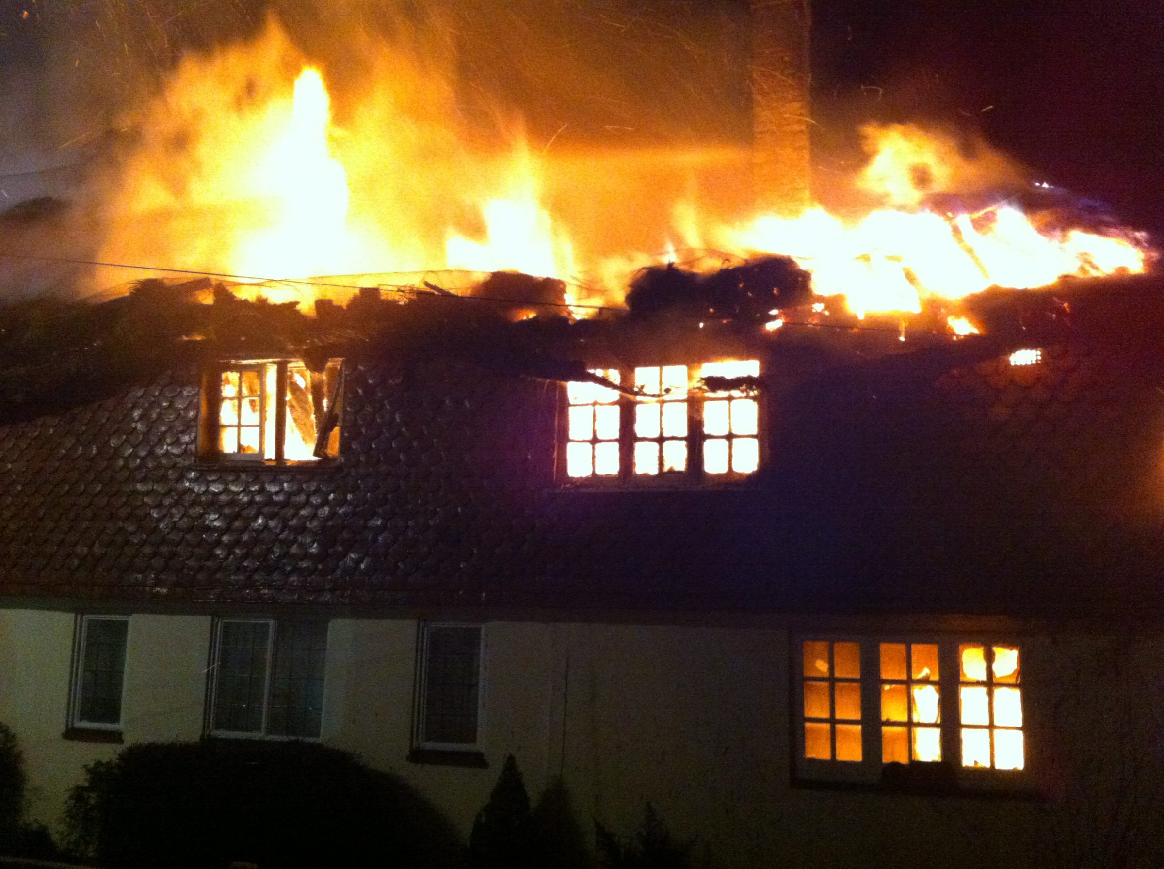 Blaze at Brook Cottage Blaze at Brook Cottage