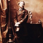 Sir Frederick Leighton, photographed in the 1860s