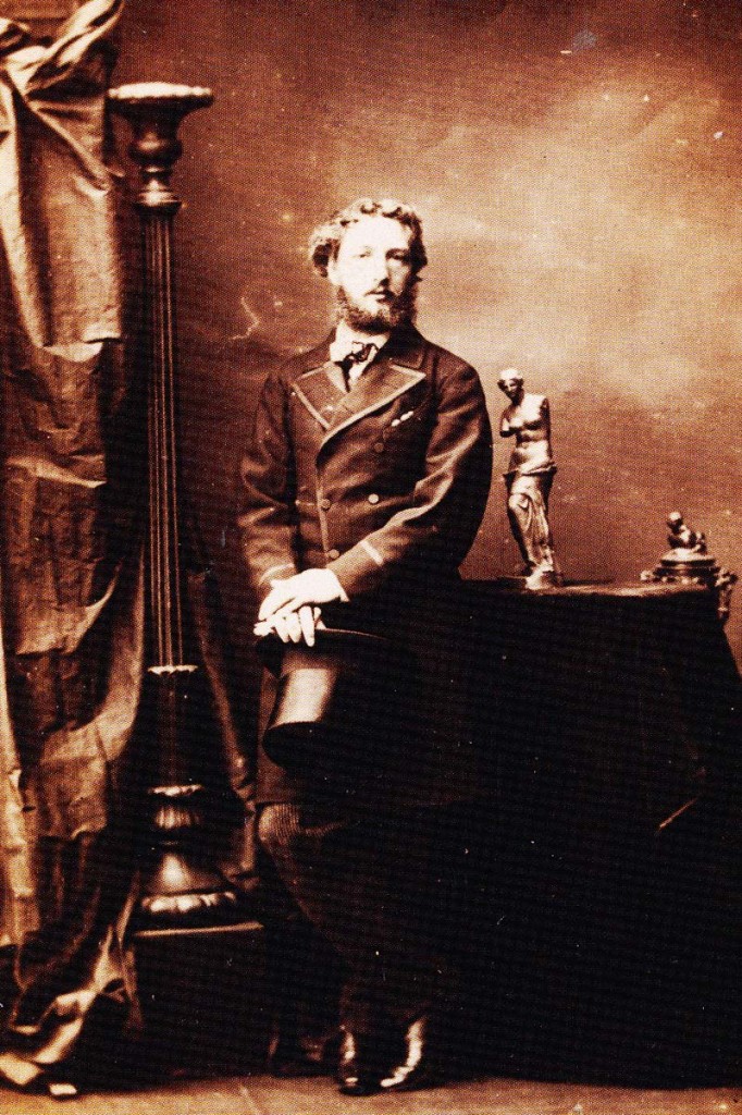 Sir Frederick Leighton, photographed in the 1860s