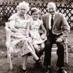 Frank and Rose Collyer with Jenny aged 10 in Herford West Germany