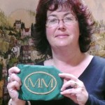 Jane with the keystone Millennium oval