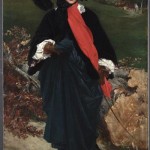 Portrait by Sir Frederick Leighton of May Sartoris